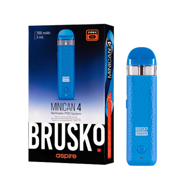 POD-система Brusko Minican 4 Синий в Санкт-Петербурге