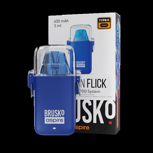 POD-система Brusko Minican Flick Синий в Санкт-Петербурге