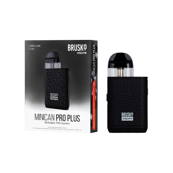 POD-система Brusko Minican Pro Plus черный в Санкт-Петербурге