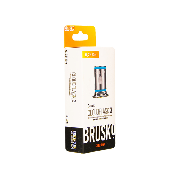 Испаритель Brusko Cloudflask 3 0.25 Ом 3 шт в Санкт-Петербурге
