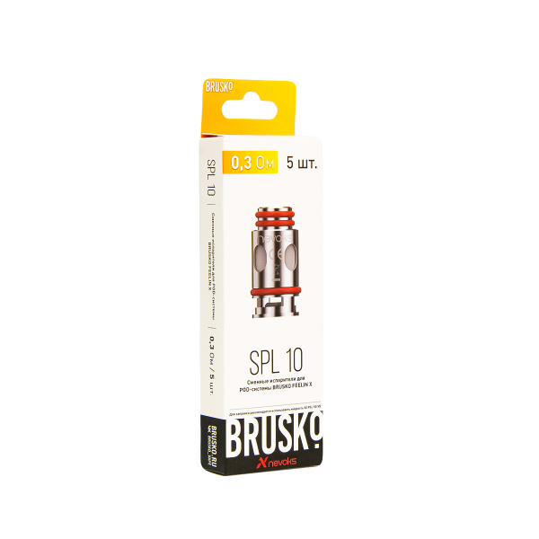Испаритель Brusko Feelin Spl10 0.3 Ом 5 шт в Санкт-Петербурге