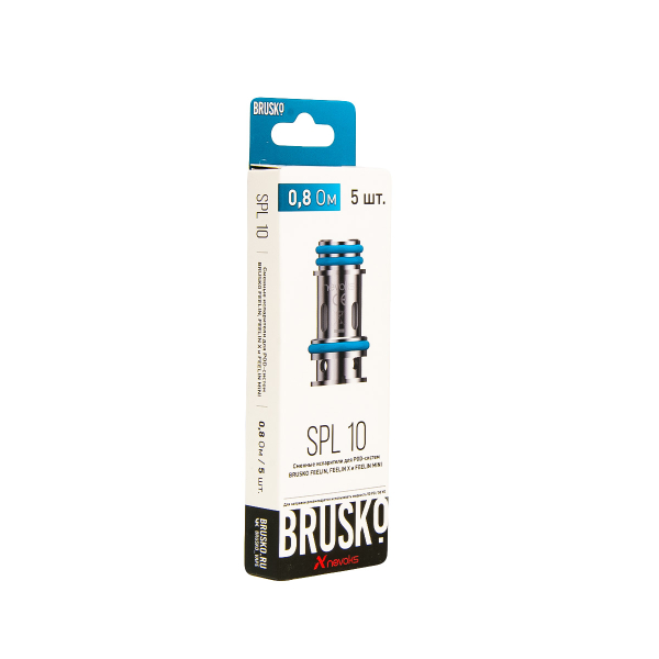 Испаритель Brusko Feelin Spl10 0.8 Ом 5 шт в Санкт-Петербурге