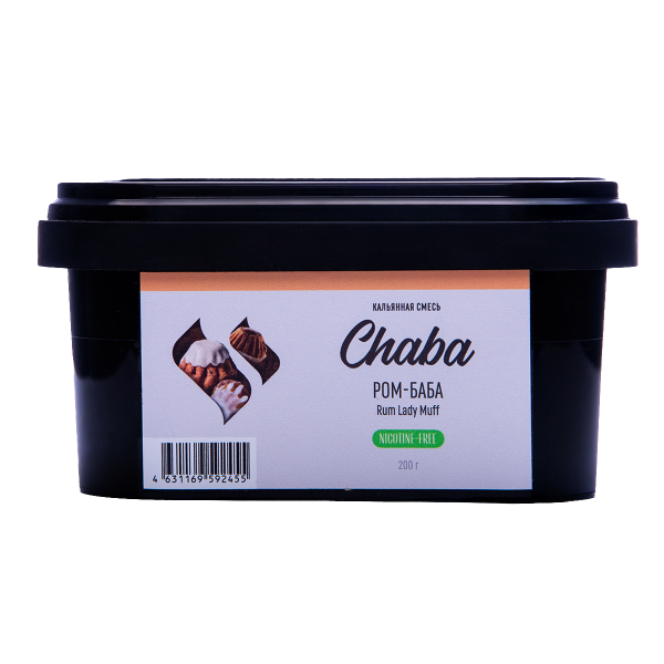 Бестабачная смесь Chaba Ром Баба 200 грамм в Санкт-Петербурге