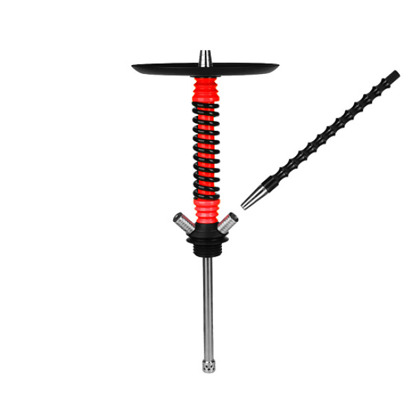 Кальян Mamay Customs V3  Coilovers Mini Красно Черный в Санкт-Петербурге