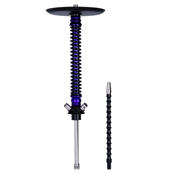 Кальян Mamay Customs Coilovers Фиолетовый Лак Черный в Санкт-Петербурге