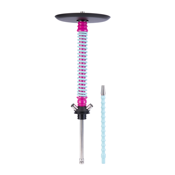 Кальян Mamay Customs Coilovers Фуксия Мята   Грав. Черепа в Санкт-Петербурге