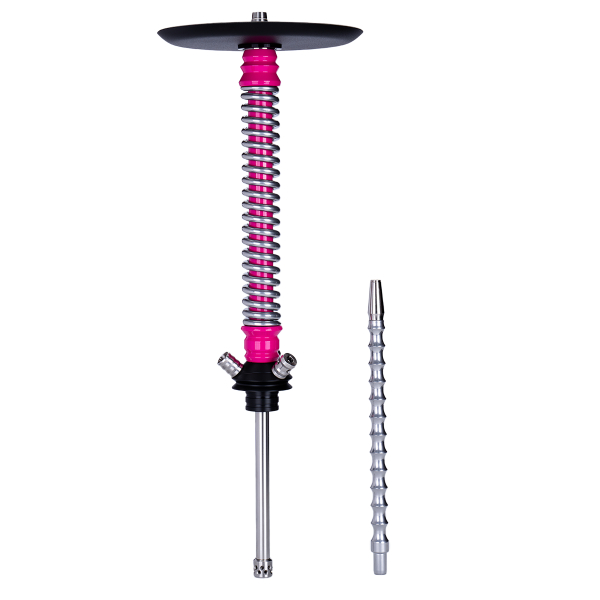 Кальян Mamay Customs Coilovers Фуксия Хром в Санкт-Петербурге