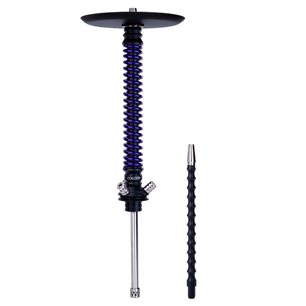 Кальян Mamay Customs Coilovers Чёрно Фиолетовый Лак в Санкт-Петербурге