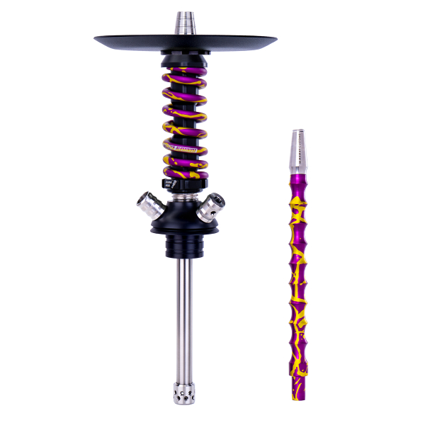 Кальян Mamay Customs Coilover Micro Пурпурно Золотой Сплеш в Санкт-Петербурге