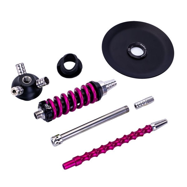 Кальян Mamay Customs Coilover Micro Розовый Лак в Санкт-Петербурге