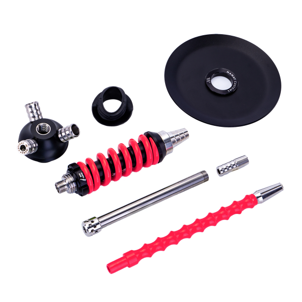 Кальян Mamay Customs Coilover Micro Чёрно Розовый в Санкт-Петербурге