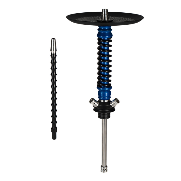 Кальян Mamay Customs Coilovers Mini Голубой Лак Черный Грав. Калиграфия в Санкт-Петербурге