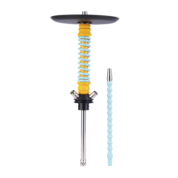 Кальян Mamay Customs Coilovers Mini Жёлто Мятный Грав. Котофаки в Санкт-Петербурге