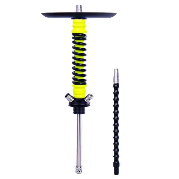 Кальян Mamay Customs Coilovers Mini Жёлтый Ф Чёрный   Гр. Космос в Санкт-Петербурге
