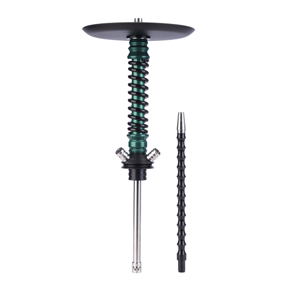 Кальян Mamay Customs Coilovers Mini Зелёный Лак Чёрный   Гр. Кубы в Санкт-Петербурге