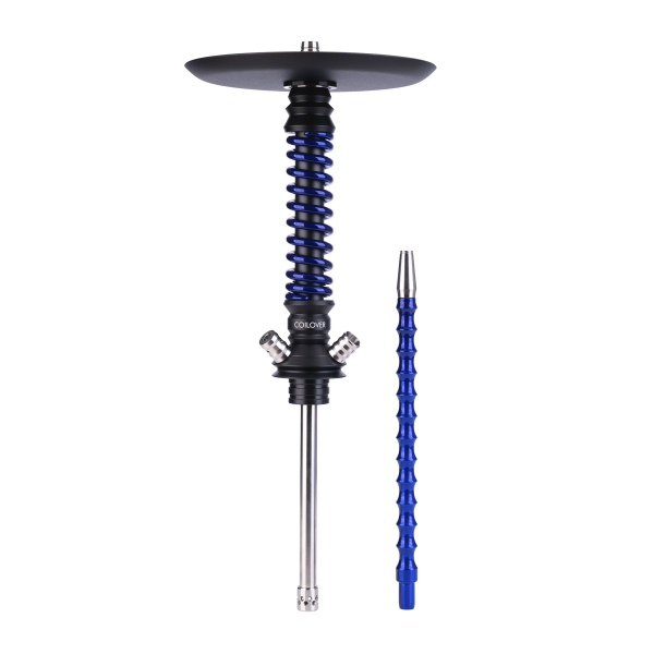 Кальян Mamay Customs Coilovers Mini Чёрно Синий Лак в Санкт-Петербурге
