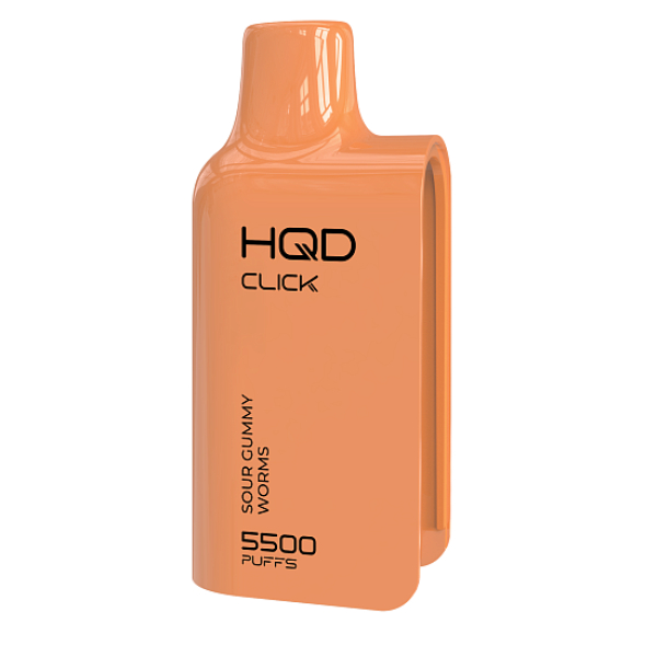 Картридж Hqd Click  Sour Gummy Worms  Кислые Мармеладные Червячки 5500 тяг в Санкт-Петербурге