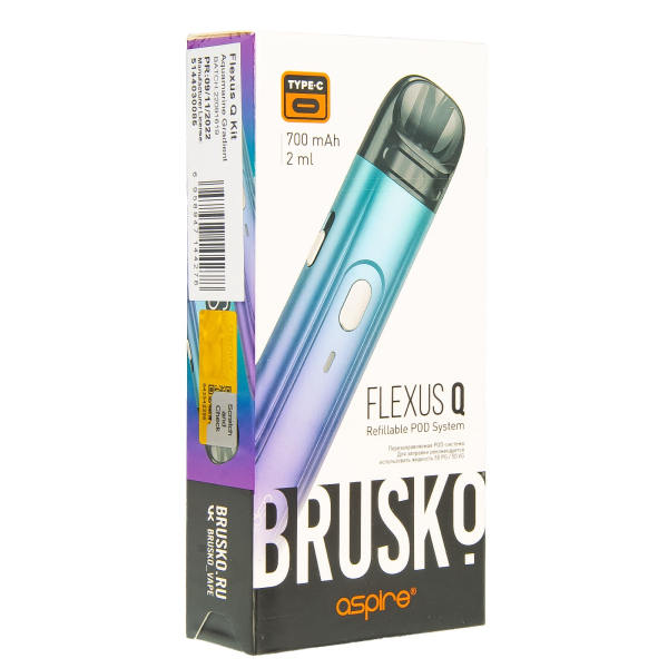POD-система Brusko Flexus Q Бирюзовый Градиент в Санкт-Петербурге