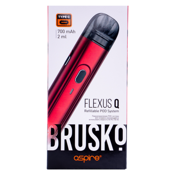 POD-система Brusko Flexus Q Красный в Санкт-Петербурге