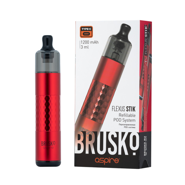 POD-система Brusko Flexus Stik Красный в Санкт-Петербурге