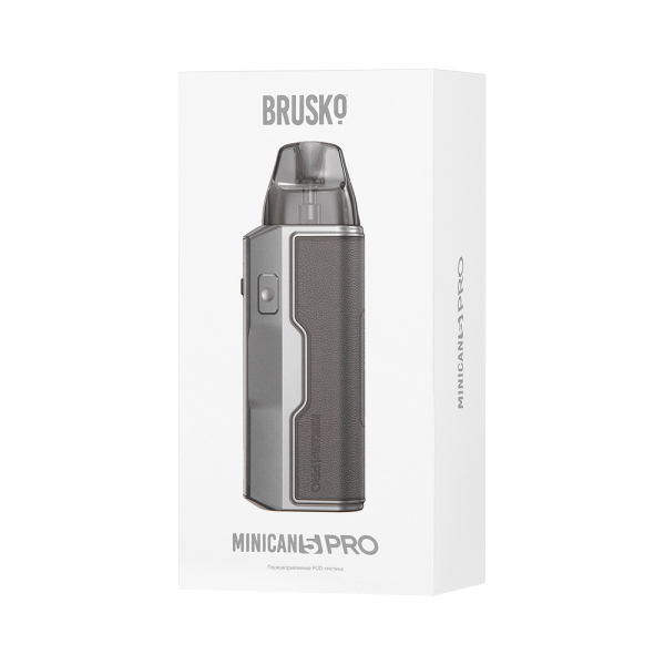 POD-система Brusko Minican 5 Pro Серый Металлик в Санкт-Петербурге
