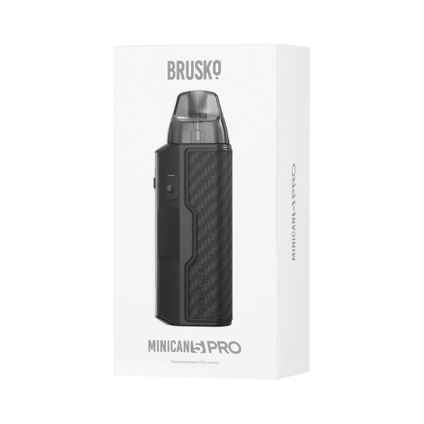 POD-система Brusko Minican 5 Pro Черный Карбон в Санкт-Петербурге