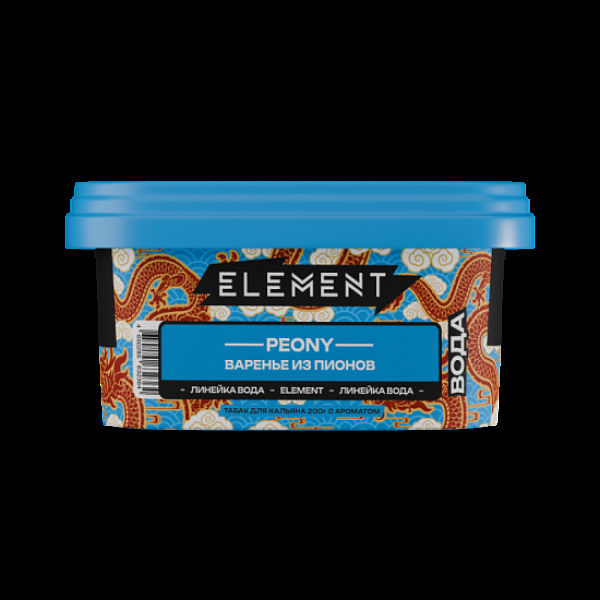 Табак Element Вода Варенье Из Пионов Peony  New 200 грамм в Санкт-Петербурге