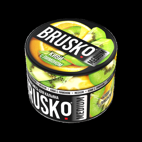 Бестабачная смесь Brusko Киви С Лимоном Medium 50 грамм в Санкт-Петербурге
