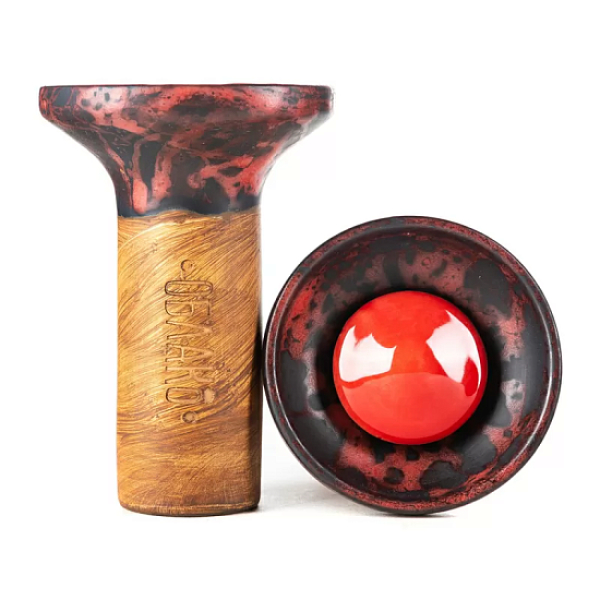 Чаша Облако Flow Red On Black Red Marble в Санкт-Петербурге