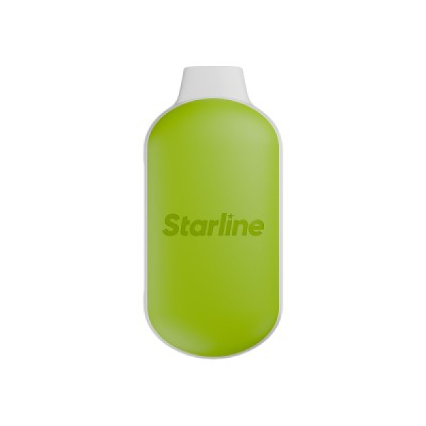 Электронка Starline Mini Зеленое Яблоко  3000 затяжек в Санкт-Петербурге