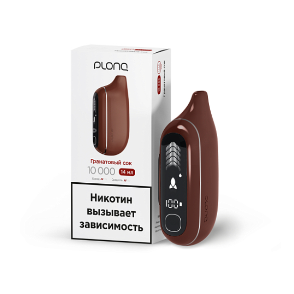 Электронка Plonq Max Pro   Гранатовый Сок 10000 затяжек в Санкт-Петербурге