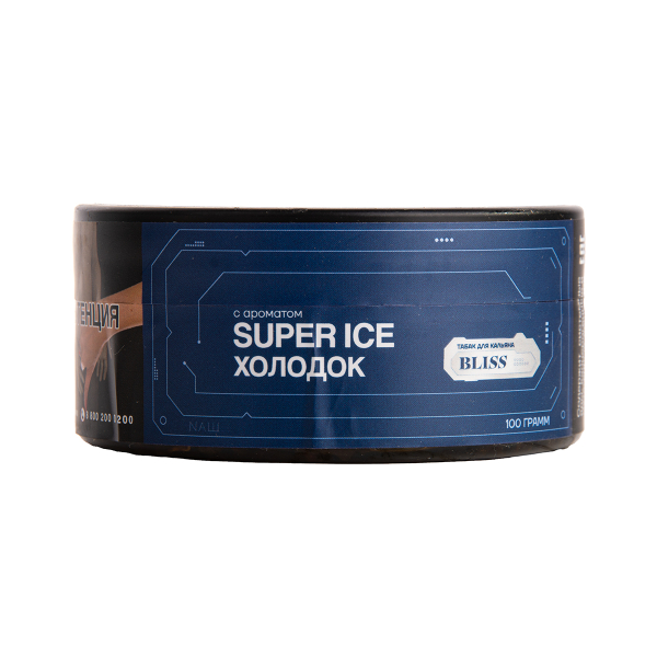 Табак BLISS Super Ice Холодок 100 грамм в Санкт-Петербурге