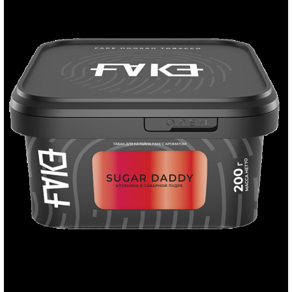 Табак Fake Sugar Daddy Клубника В Сахарной Пудре 200 грамм в Санкт-Петербурге