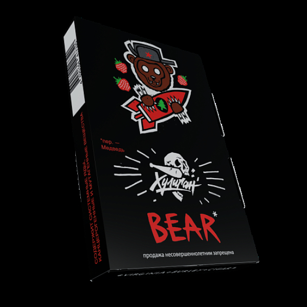 Табак Хулиган Bear Клубника С Елкой 25 грамм в Санкт-Петербурге
