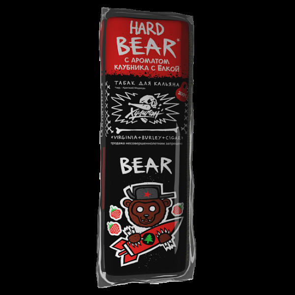 Табак Хулиган Hard Bear Клубника С Елкой 200 грамм в Санкт-Петербурге