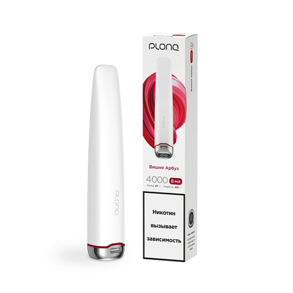 Электронка Plonq Plus Pro Вишня Арбуз 4000 затяжек в Санкт-Петербурге