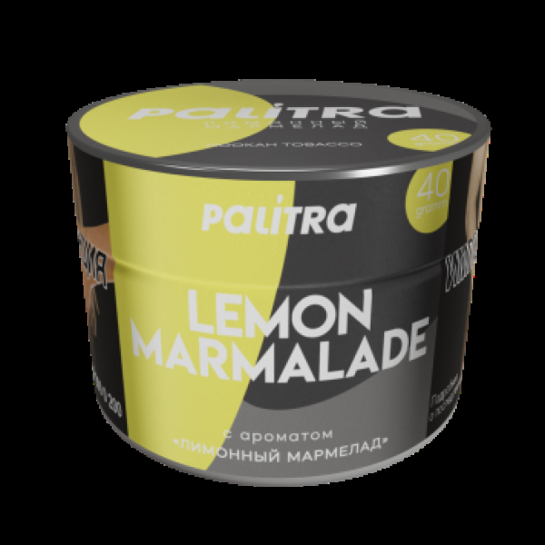 Табак Palitra Lemon Marmalade Лимонный Мармелад 40 грамм в Санкт-Петербурге