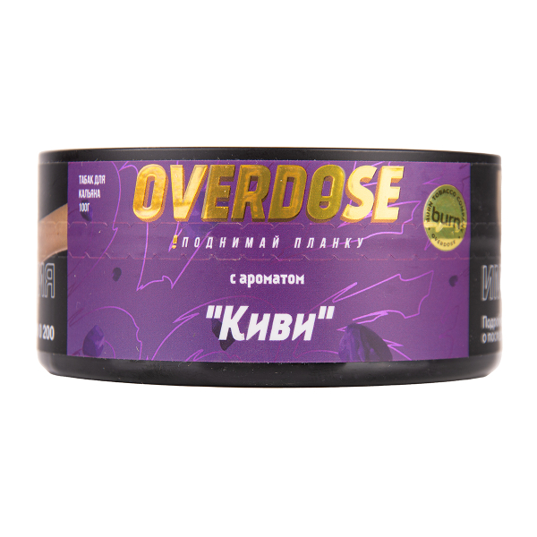 Табак Overdose Kiwi 100 грамм в Санкт-Петербурге