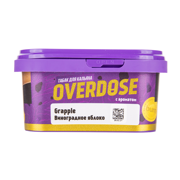 Табак Overdose Grapple 200 грамм в Санкт-Петербурге