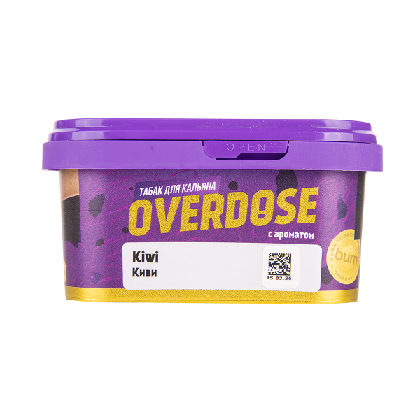Табак Overdose Kiwi 200 грамм в Санкт-Петербурге