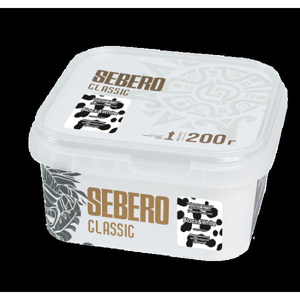 Табак Sebero Black& White 200 грамм в Санкт-Петербурге
