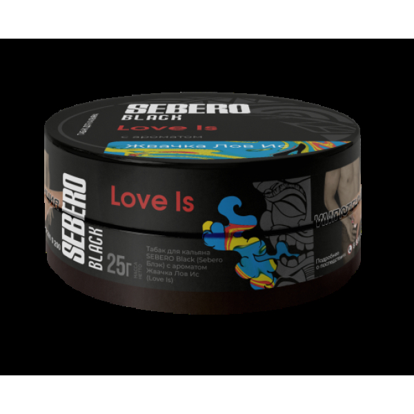 Табак Sebero Black Black Love Is 25 грамм в Санкт-Петербурге