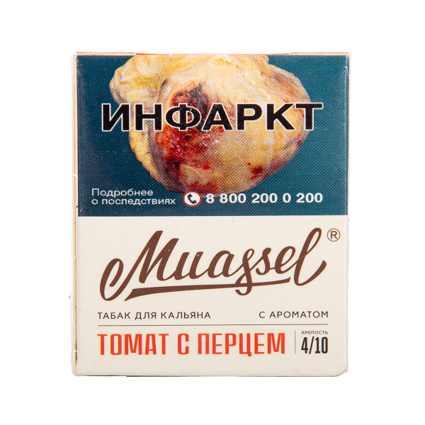 Табак Muassel Medium Томат С перцем 40 грамм в Санкт-Петербурге