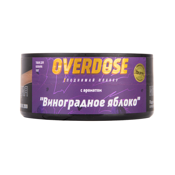 Табак Overdose Grapple 25 грамм в Санкт-Петербурге
