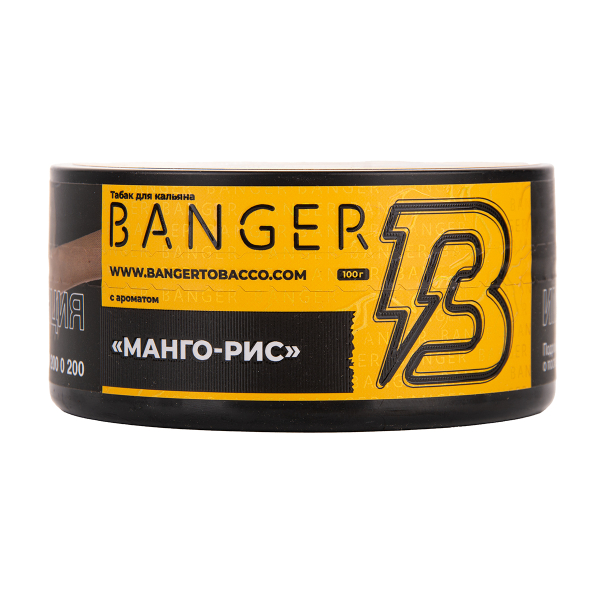 Табак Banger Mango Rice 100 грамм в Санкт-Петербурге