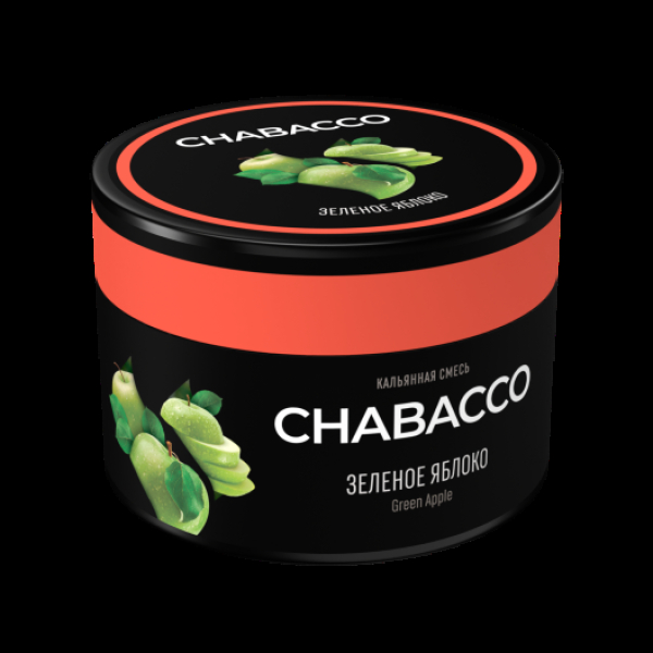 Бестабачная смесь Chabacco Medium Green Apple 40 грамм в Санкт-Петербурге