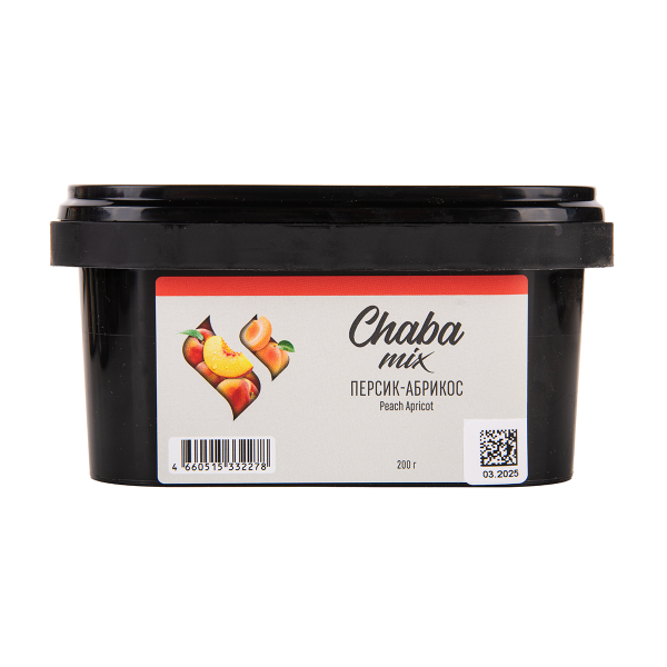 Безникотиновая смесь Chaba Peach Apricot Nicotine Free 200 грамм в Санкт-Петербурге