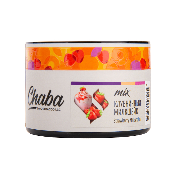 Бестабачная смесь Chaba Mix Strawberry Milkshake Nicotine Free 50 грамм в Санкт-Петербурге