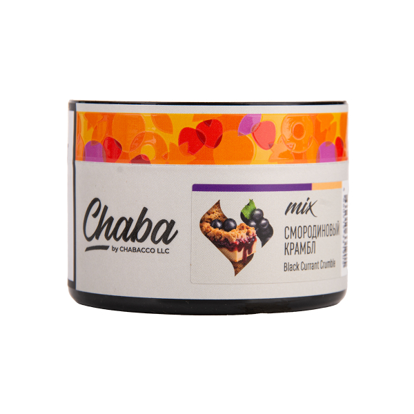 Бестабачная смесь Chaba Black Currant Nicotine Free 50 грамм в Санкт-Петербурге