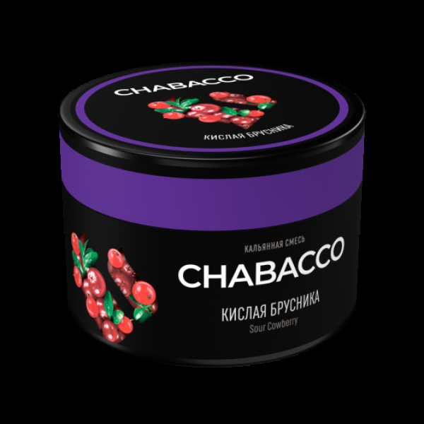Бестабачная смесь Chabacco Medium Sour Cowberry 40 грамм в Санкт-Петербурге